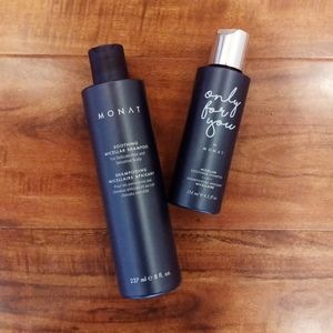 NWT Monat Soothing Micellar Shampoo, 8floz + 4.5fl oz